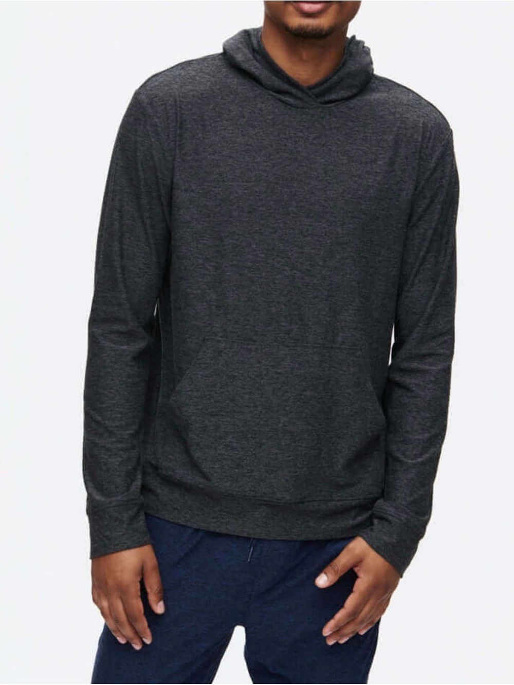 Outdoor Voices Men's Charcoal Crewneck Hoodie